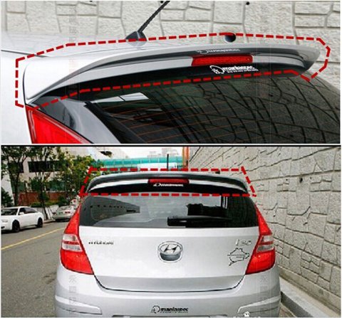 Hyundai i30 Bagaj Üstü Spoiler Abs Plastik 2009-2013