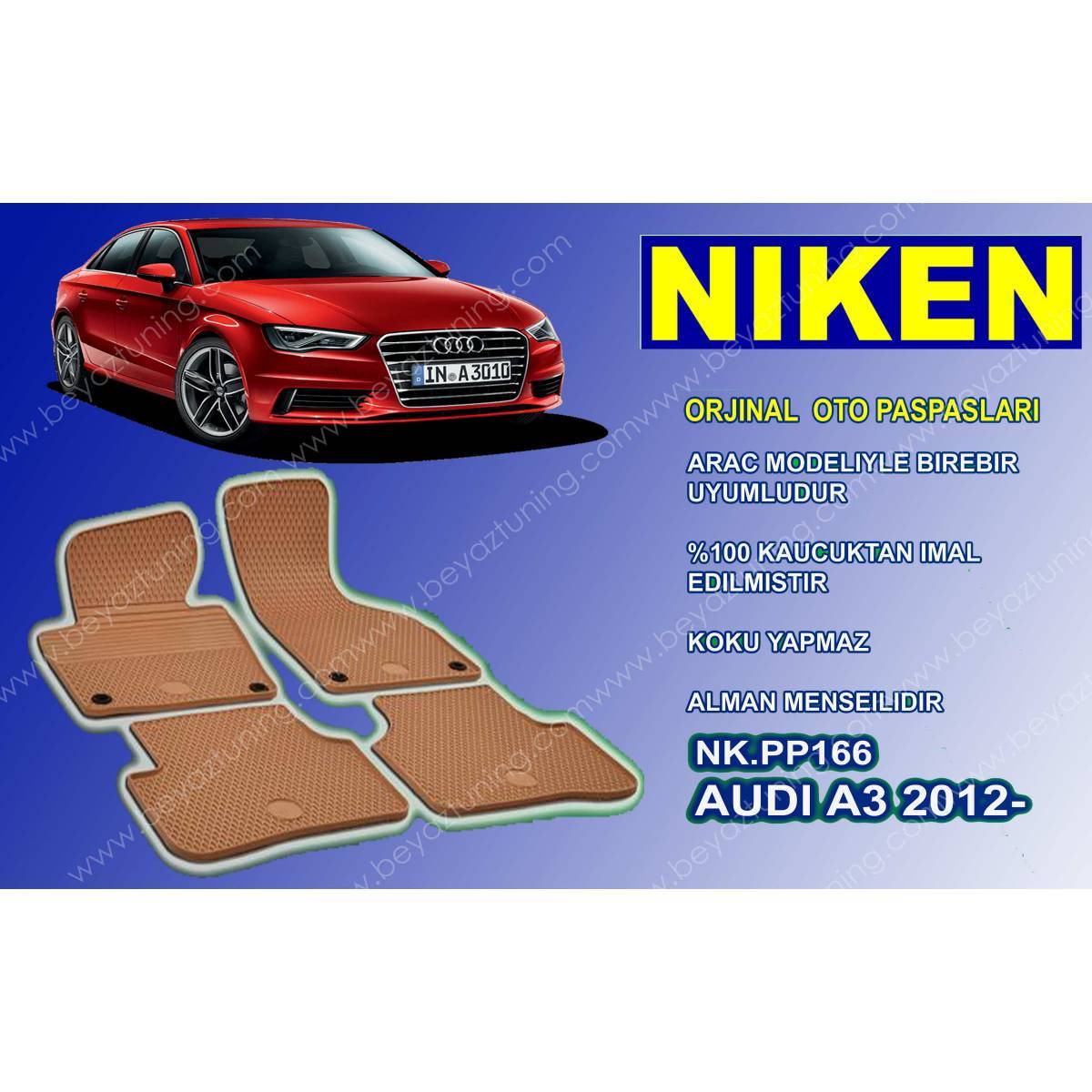 Audi A3 Sedan Paspas Bej Alman Malı 2012 Sonrası