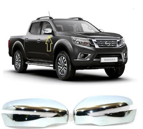 Nissan Navara Ayna Kapağı Kromu Nikelajı 2015-2018