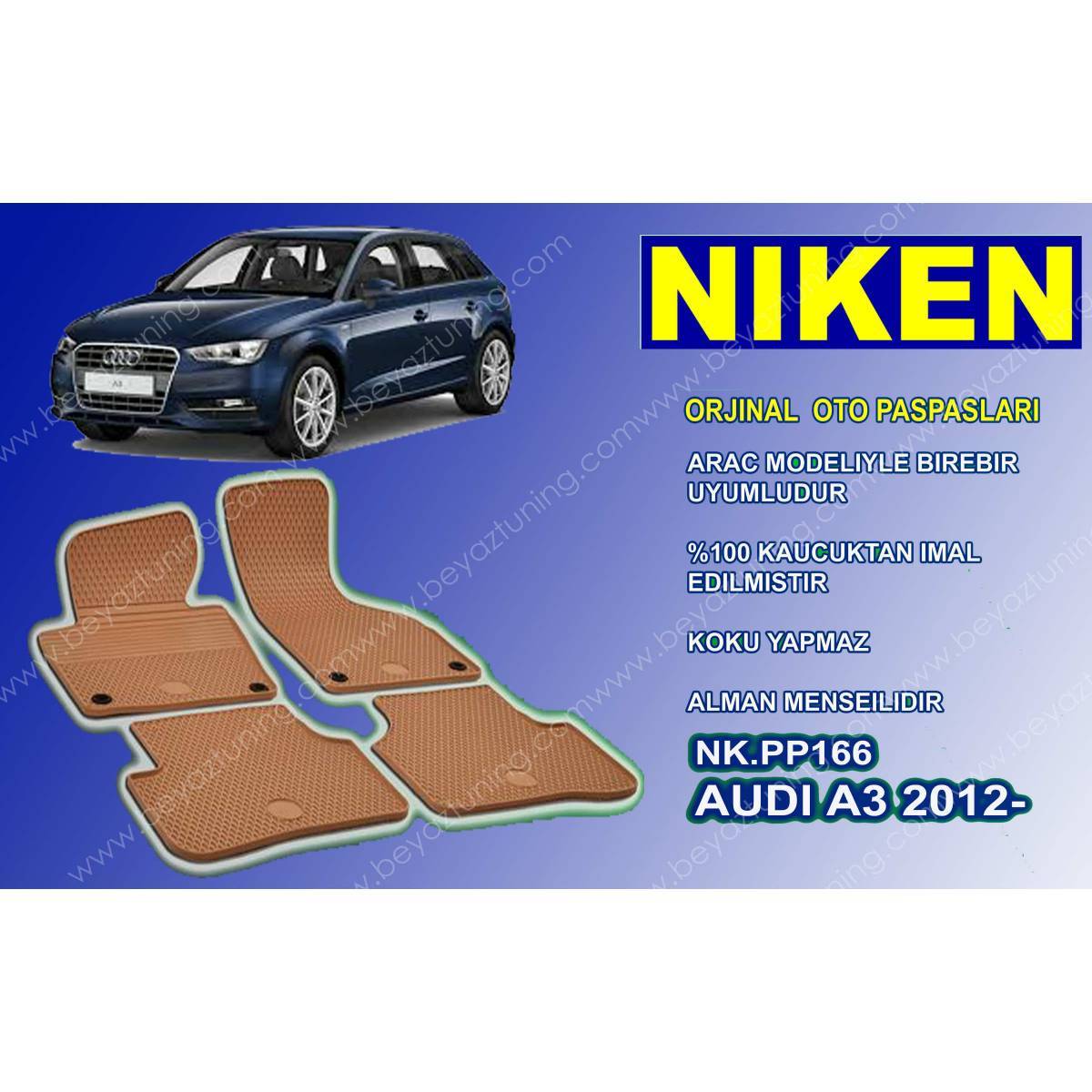 Audi A3 HB Paspas Bej Alman Malı 2012 Sonrası