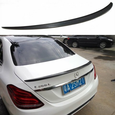 Mercedes C Class W205 AMG Bagaj Üstü Spoiler Abs Plastik 2015-