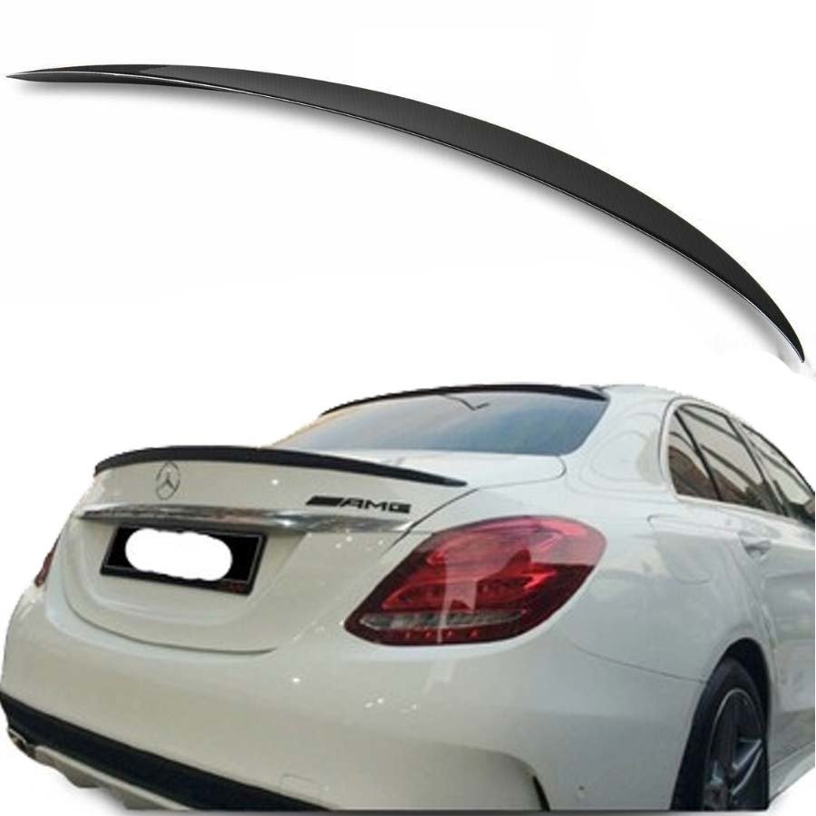 Mercedes C Class W205 AMG Bagaj Üstü Spoiler Abs Plastik 2015-