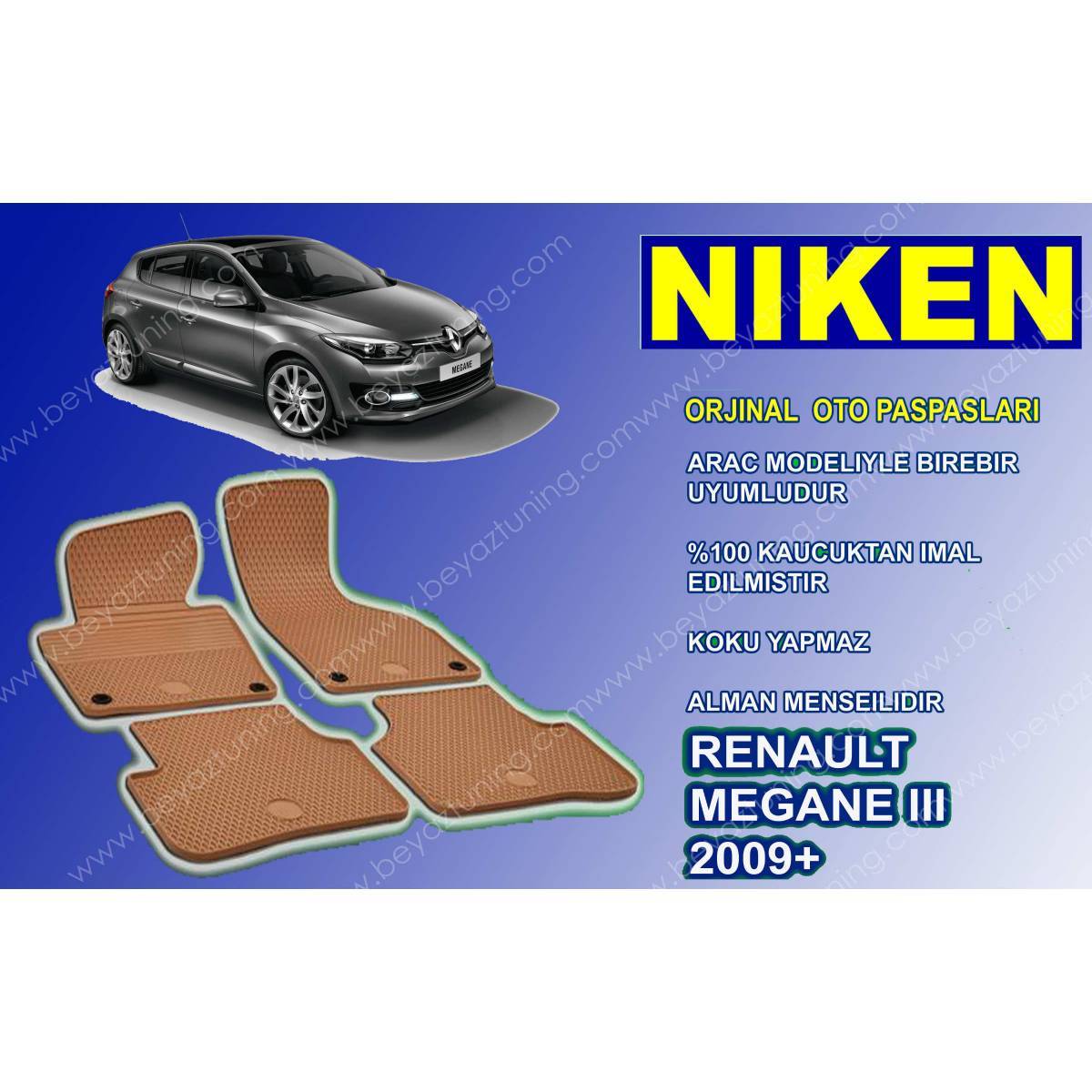 Renault Megane 3 Paspas Bej Alman Malı 2009 Sonrası