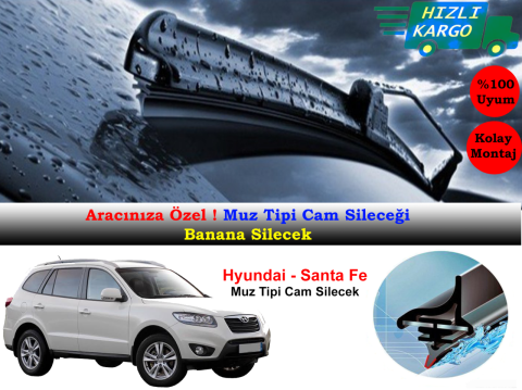 Hyundai Santa Fe Muz Silecek Takımı 2006-2012