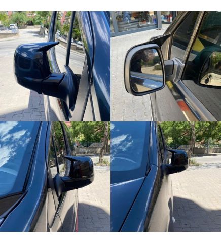 Peugeot Rifter Yarasa Ayna Kapağı Batman Parlak Siyah Piano Black