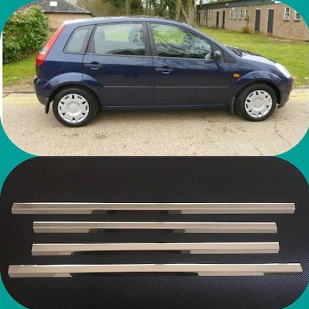 Ford Fiesta Cam Çıtası Kromu Nikelajı 2003-2008