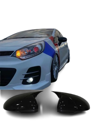 Kia Rio Yarasa Ayna Kapağı Batman Parlak Siyah Piano Black