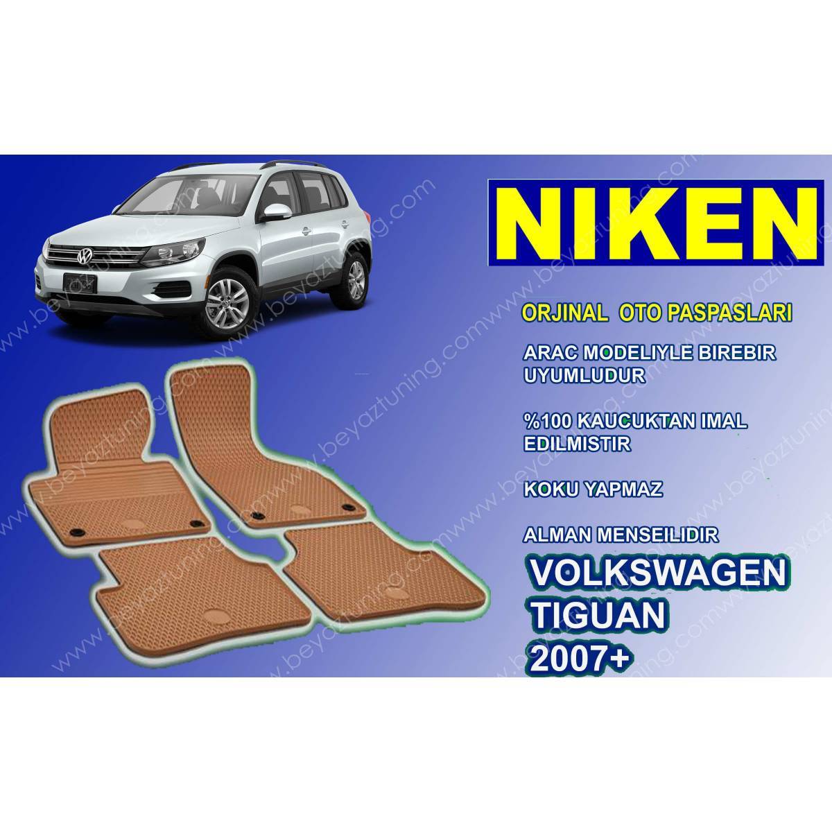 Volkswagen Tiguan Paspas Bej Alman Malı 2007 Sonrası