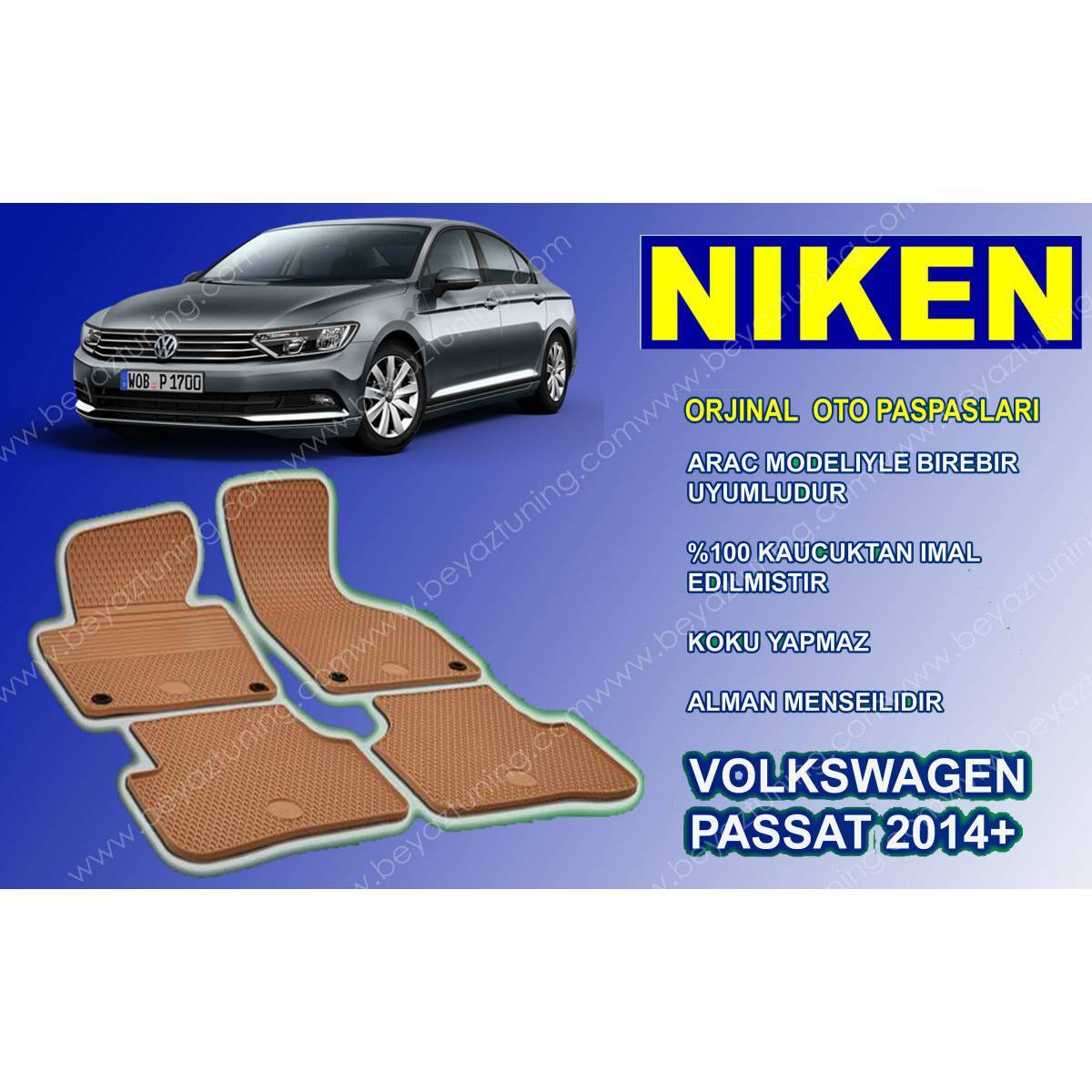Volkswagen Passat B8 Paspas Bej Alman Malı 2014 Sonrası