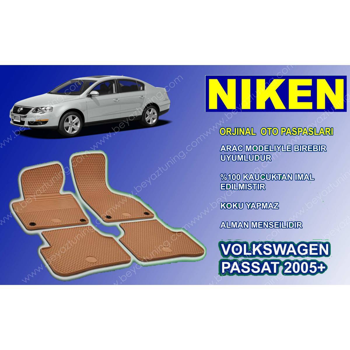 Volkswagen Passat B6 Paspas Bej Alman Malı 2005-2011