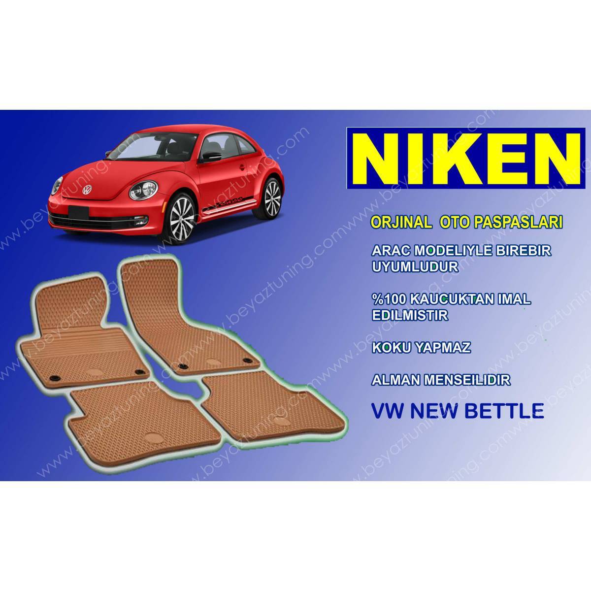 Volkswagen New Beetle Paspas Bej Alman Malı