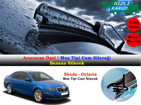 Skoda Octavia Muz Silecek Takımı 2013-