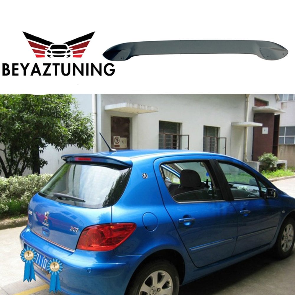 Peugeot 307 Bagaj Üstü Spoiler Abs Plastik