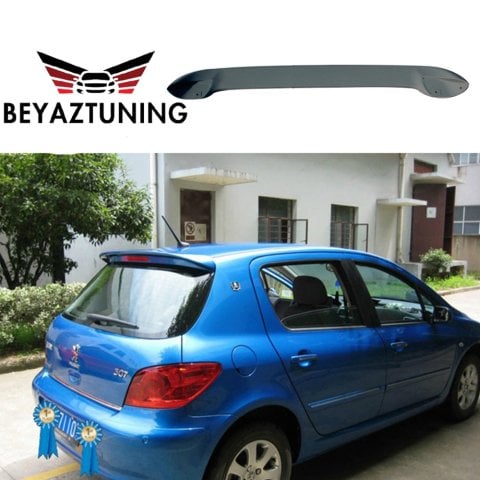 Peugeot 307 Bagaj Üstü Spoiler Abs Plastik