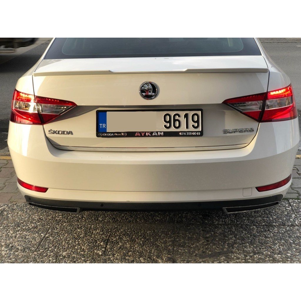 Skoda Super B Bagaj Üstü Spoiler 2015+