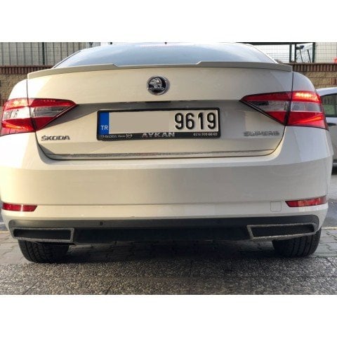 Skoda Super B Bagaj Üstü Spoiler 2015+