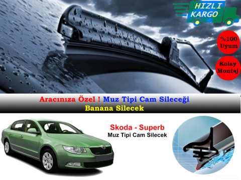 Skoda Super B Muz Silecek Takımı 2009-2015