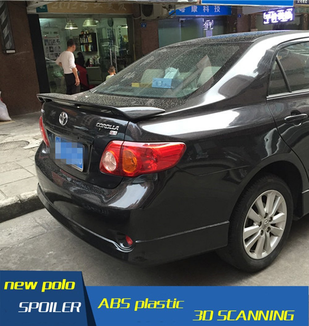 Toyota Corolla Bagaj Üstü Spoiler Işıklı Yüksek Plastik 2008-2012
