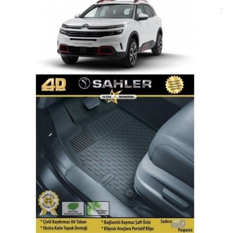 Citroen C3 Aircross Havuzlu Paspas 4,5D Sahler 2018 Sonrası