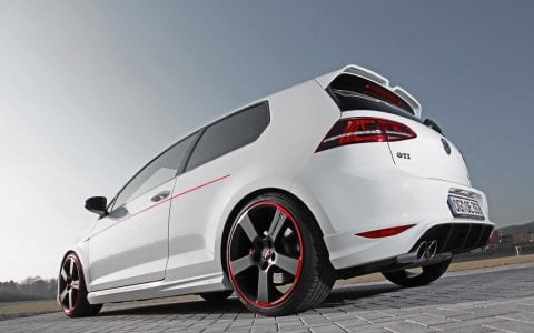 Volkswagen Golf 7 Bagaj Üstü Spoiler Oettinger Abs Plastik 2013-