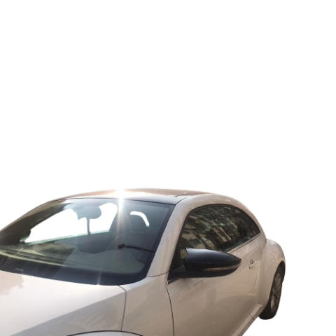 Volkswagen Beetle Yarasa Ayna Kapağı Batman Parlak Siyah Piano Black