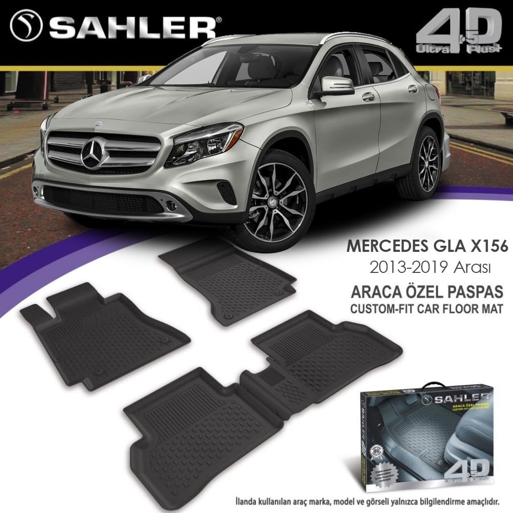 Mercedes Gla X156Havuzlu Paspas 4,5D Sahler 2013-2019