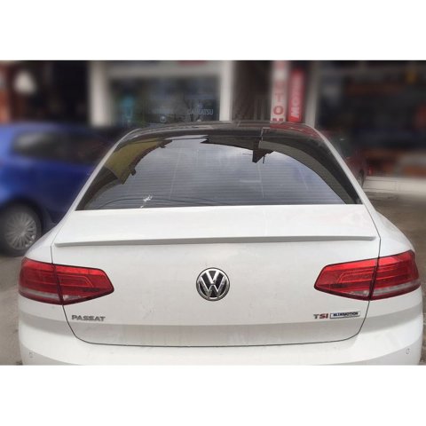 Volkswagen Passat B8 Bagaj Üstü Spoiler Yapışık Abs Plastik 2015-