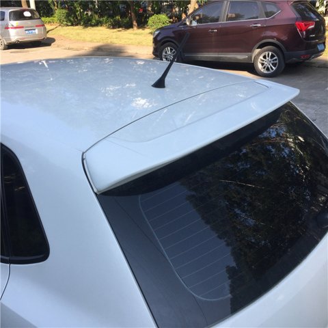 Volkswagen Polo Bagaj Üstü Spoiler Yapışık Anatomik Abs Plastik 2009-
