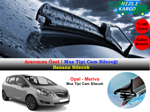 Opel Meriva Muz Silecek Takımı 2010-2013