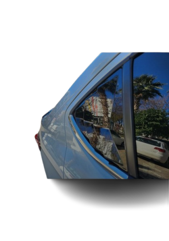 Honda City Kelebek Cam Kaplama Vizörü Parlak Siyah 2021 Sonrası