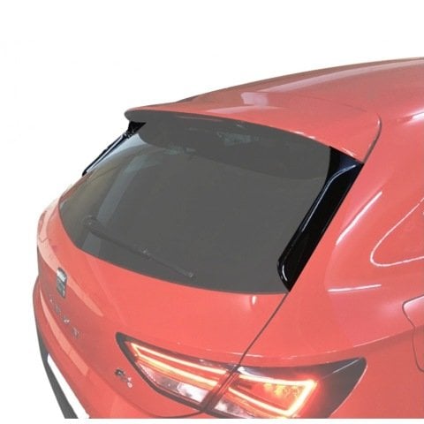 Seat Leon Mk5 Plastik Spoiler Kulağı Parlak Siyah Boyalı