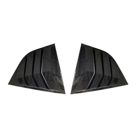 Skoda Octavia Kelebek Cam Kaplama Vizörü Parlak Siyah