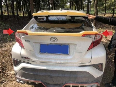 Toyota Chr Bagaj Üstü Spoiler