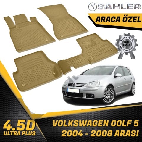 Volkswagen Golf 5 Havuzlu Bej Paspas 4,5D Sahler 2004-2008