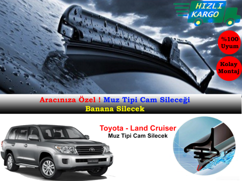 Toyota Land Cruiser Muz Silecek Takımı 2009-2013
