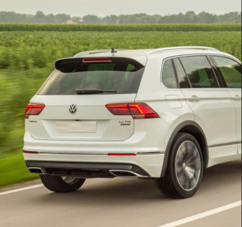 Volkswagen Tiguan R-Line Bagaj Üstü Spoiler 2016 Sonrası