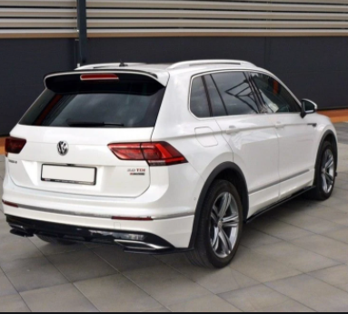 Volkswagen Tiguan R-Line Bagaj Üstü Spoiler 2016 Sonrası