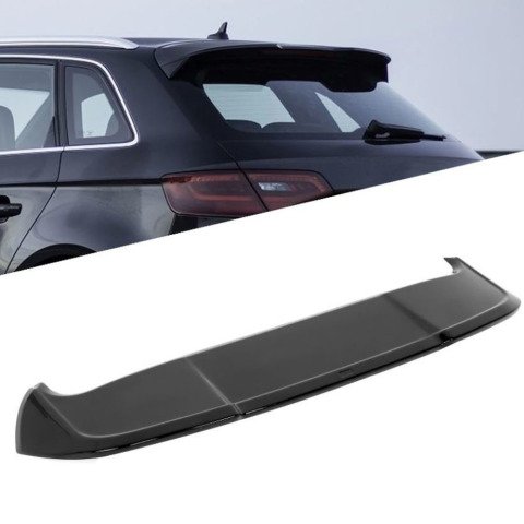 Audi A3 Hb Bagaj Üstü Spoiler 2013 Sonrası Parlak Siyah