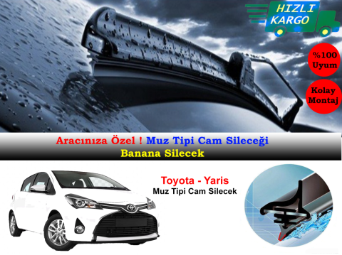 Toyota Yaris Muz Silecek Takımı 2012-