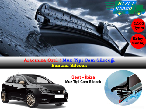 Seat Ibiza Muz Silecek Takımı 2009-2016