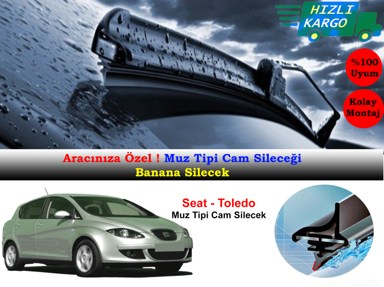 Seat Toledo Muz Silecek Takımı 2005-2009