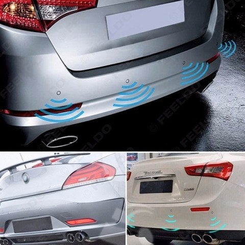 Park Sensörü Arka Sesli Orjinal Lens Görünümlü Yeni Nesil Gri Lens