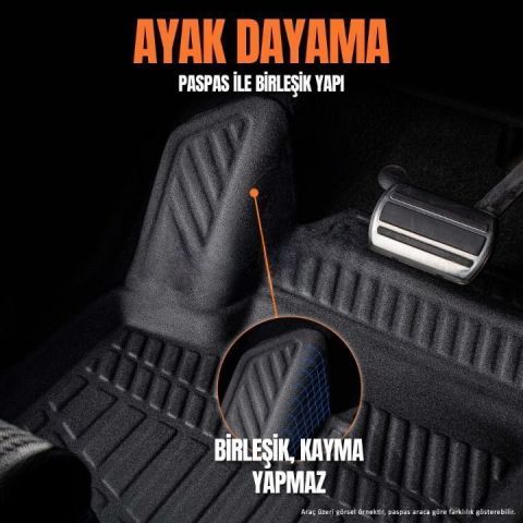 Audi A7 3D Paspas Havuzlu Pro 2018 Sonrası