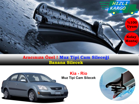 Kia Rio Muz Silecek Takımı 2005-2011