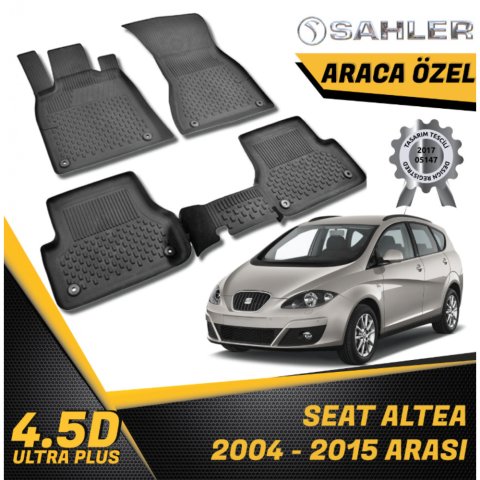 Seat Altea Havuzlu Paspas 4,5D Sahler 2004-2015 Arası