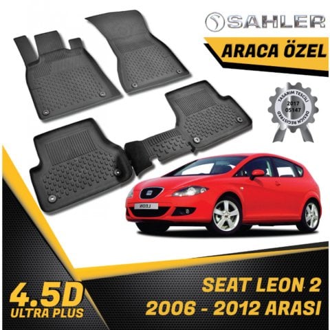 Seat Leon Havuzlu Paspas 4,5D Sahler 2006-2012 Arası