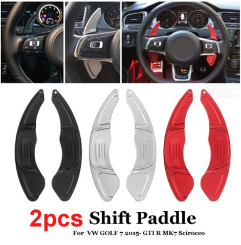 Vw Golf 7 Rline Direksiyon F1 Vites Kulakçık Paddle Shift Siyah