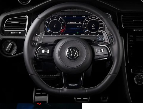 Vw Scirocco Rline Direksiyon F1 Vites Kulakçık Paddle Shift Siyah