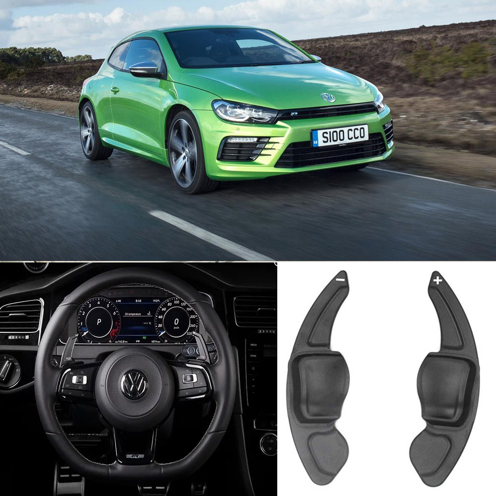 Vw Scirocco Rline Direksiyon F1 Vites Kulakçık Paddle Shift Siyah