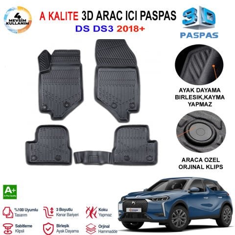 Ds Ds3 3D Paspas Havuzlu Pro 2018 Sonrası
